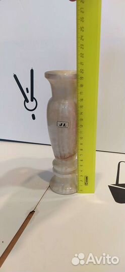 Подсвечник из натурального камня Оникса