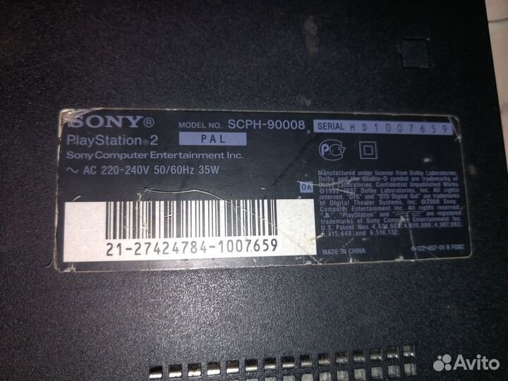 Sony Playstation 2 с мод чипом