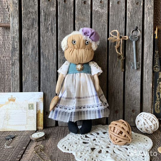 Интерьерная кукла. Чердачные монстры. Бабуля Эмма