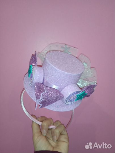 Ободок шляпка