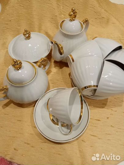 Чайный сервиз фарфор СССР