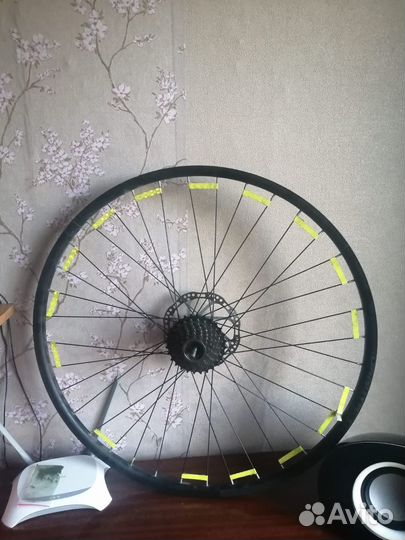 Колесо от велосипеда заднее 26 радиус