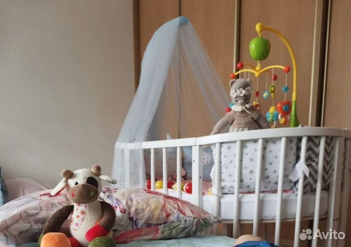 Держатель для балдахина деревянный