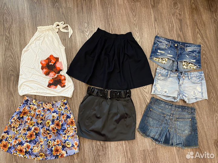 Пакет одежды Zara Stradivarius Adidas H&M