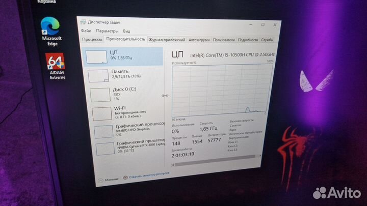 Игровой ноутбук msi rtx 3050