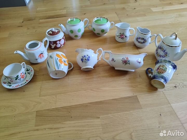 Молочники чайники идр