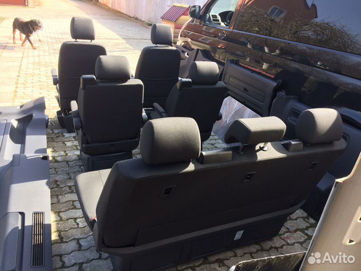 Т6/Т5 мультиван, салон сиденья
