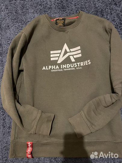 Свитшот Alpha industries