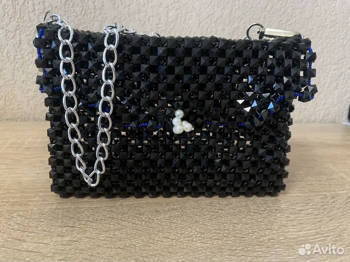 Сумка из бусин ручной работы