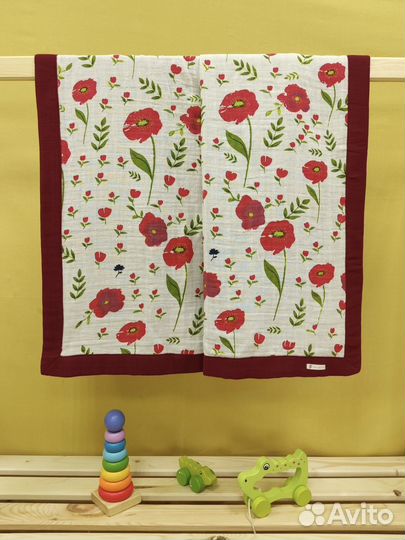 Муслиновое одеяло плед