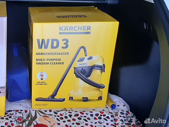Новый Karcher WD 3 P V 17/4/20 workshop