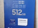 Карта памяти microsdxc Samsung Pro Plus 512 Gb