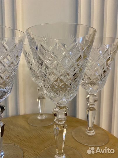 Бокалы фужеры хрустальные СССР