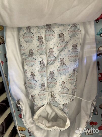 Конверт кокон на выписку