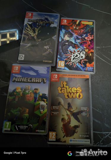 Картриджи Nintendo Switch