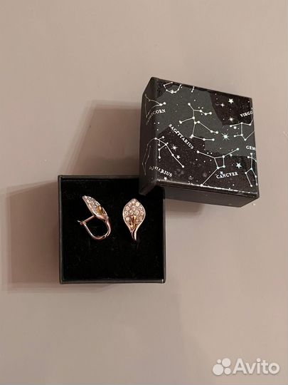 Серьги серебро новые оригинал