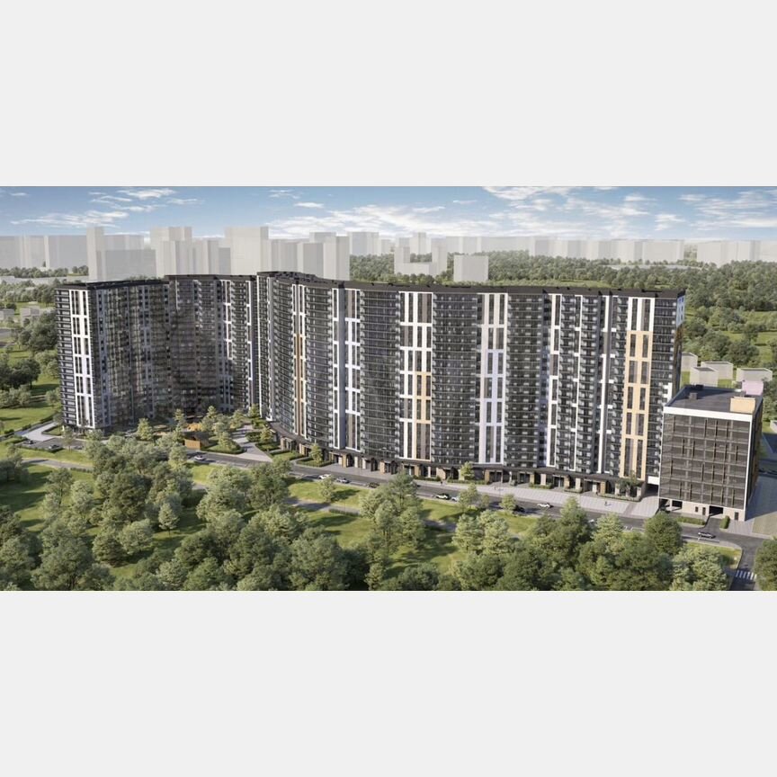 Квартира-студия, 24,9 м², 7/23 эт.