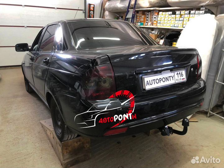 Фаркоп Приора седан съемный шар