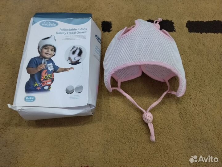 Противоударный шлем для малышки