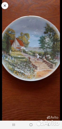 Настенные тарелочки, Времена года, Цена за 4 шт