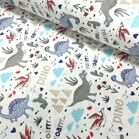 Отрезы сатина