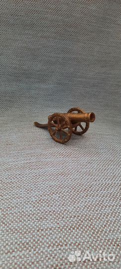 Винтажные фигурки бронзовые пушки