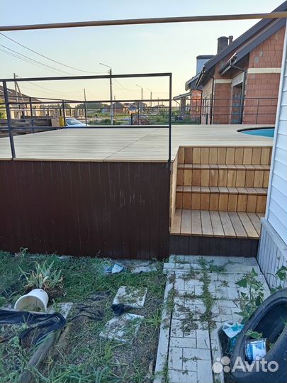 Изготовление подиумов для бассейна