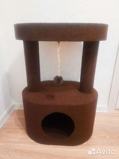 Когтеточка с домиком новая