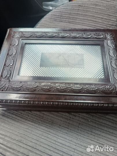 Шкатулка Аврора карболит СССР 50-е