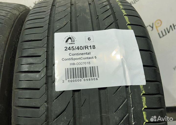Continental ContiSportContact 5 245/40 R18 94Y