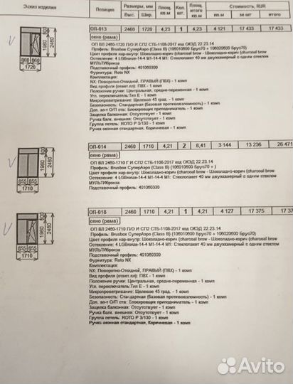 Окно пвх новое