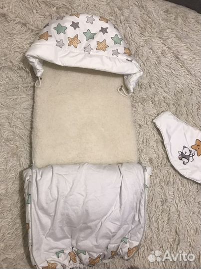 Конверт демисезинный/зимний на выписку, кокон