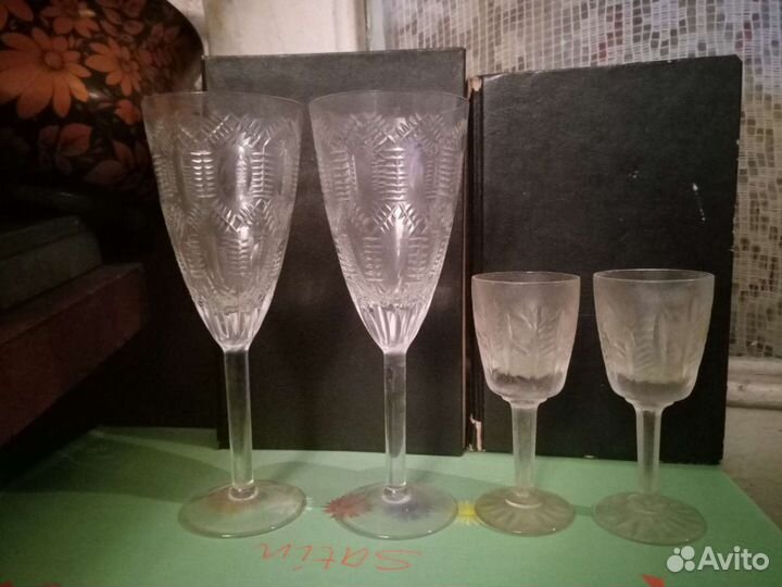 Стаканы и рюмки СССР