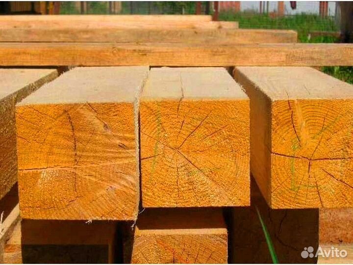 Брус лиственница 200х200мм, гост, опт