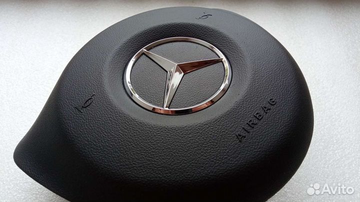 Эмблема звезда руля Mercedes 212, 204, 166