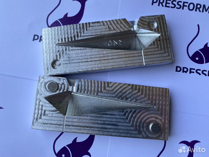 Форма чпу для литья кормушек (Сербская пуля)