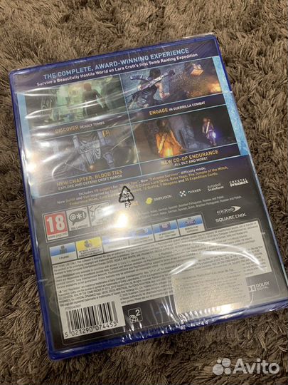 Control/Rise of the Tomb Raider PS4-5