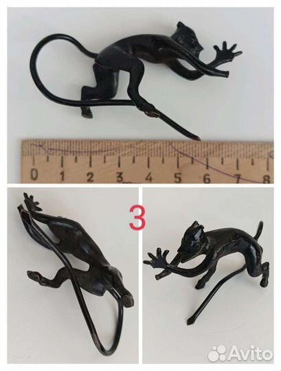 Чертик СССР настольный прибор мундштук металл плас