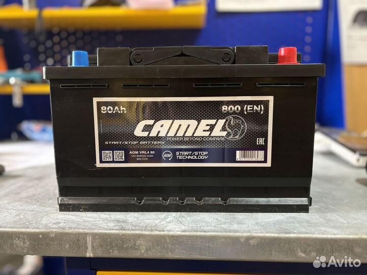 Аккумулятор новый 80 Ah camel AGM