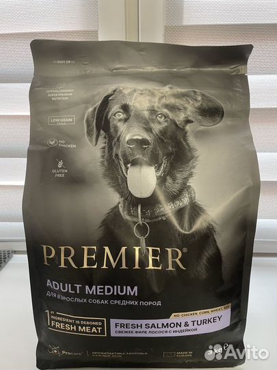 Корм для собак premier
