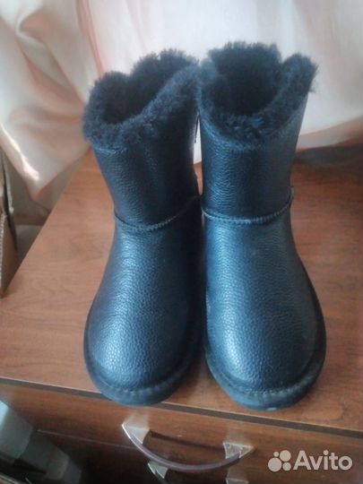 Угги натуральная кожа 35-36 р