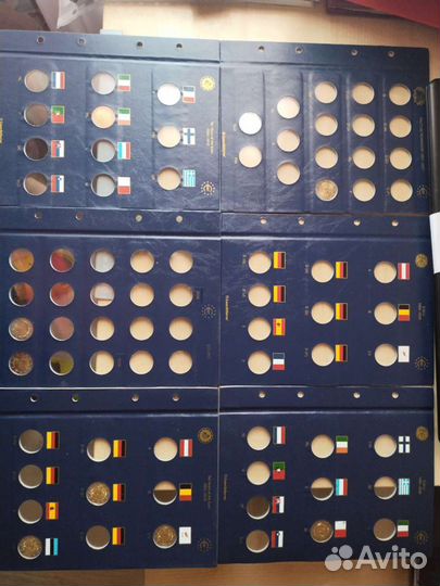 Листы для монет