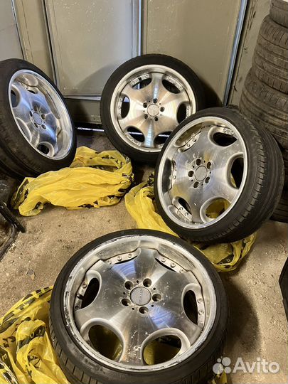 Разноширокие диски R19 AME shallen