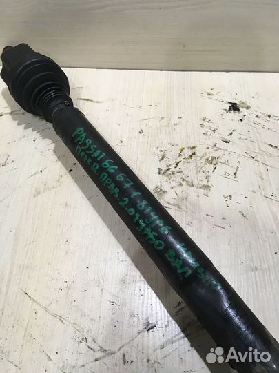 Полуось передняя правая пассат Б7 1.8 турбо DSG