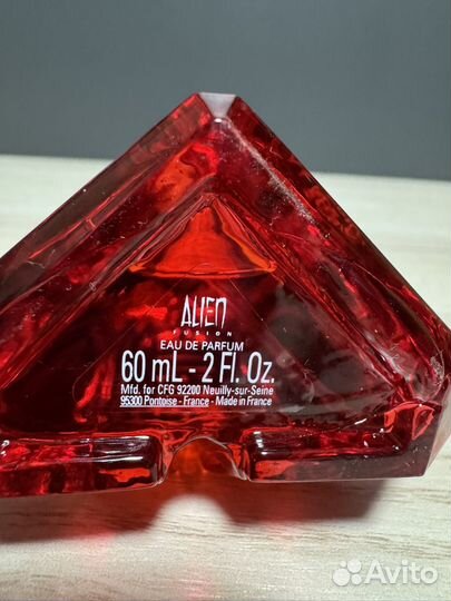 Mugler alien Fusion edp tester 60ml оригинал