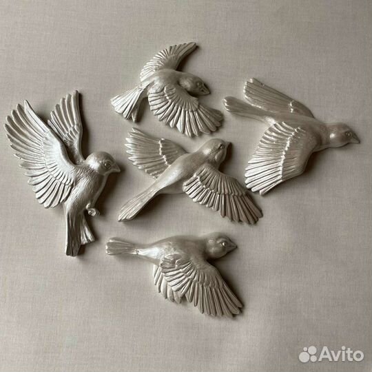 Декор на стену Птички. Панно