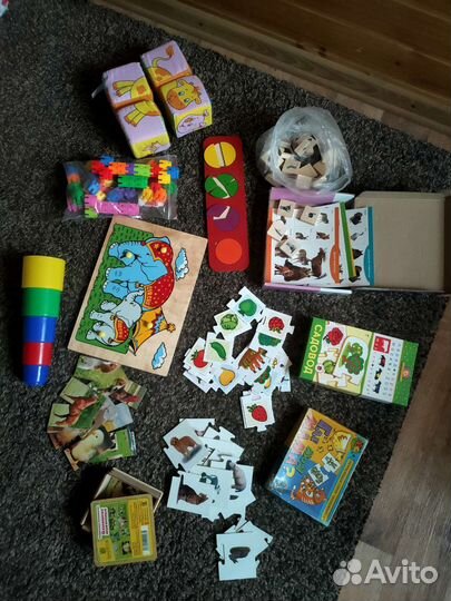 Игрушки развивающие пакетом