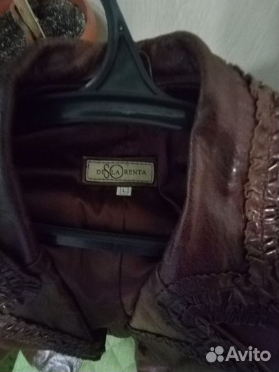 Куртка кожаная женская 46 48
