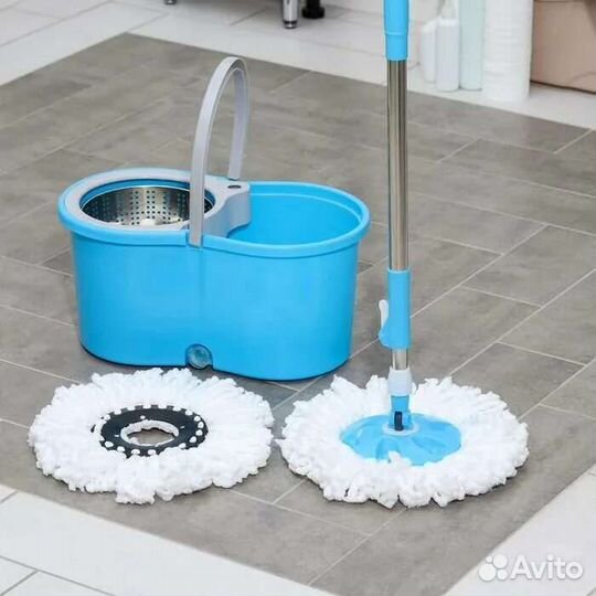 Швабра с ведром и отжимом новые