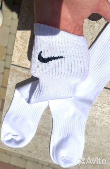 Носки nike оригинал белые